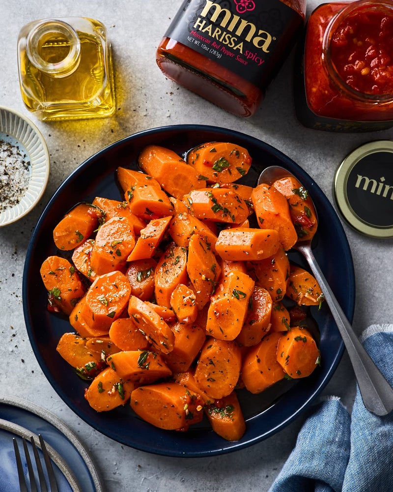 Mina Harissa Hot Sauce, Gourmet Moroccan Heat, Homestyle Spicy Red Chili Harissa Paste with Tangy Twist, 10 oz Harissa Sauce, Excite Your Senses with Mina Harissa Seasoning - Image 5